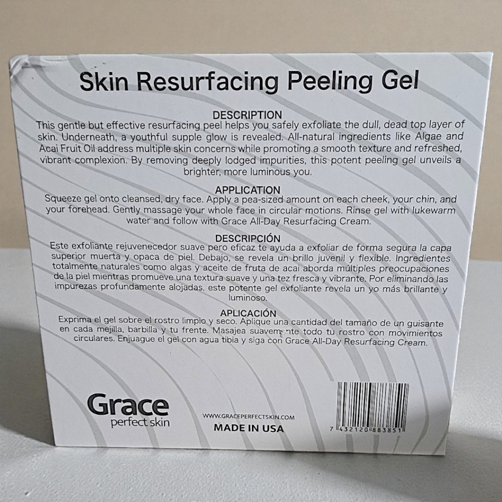 GRACE PERFECT SKIN – SMOOTHING & HYDRATING SKIN RESURFACING PEELING GEL - Picture 4 of 4